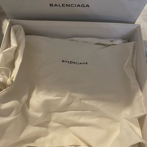 Balenciaga’s Women's Black Neoprene Glove Mules - Picture 7 of 9